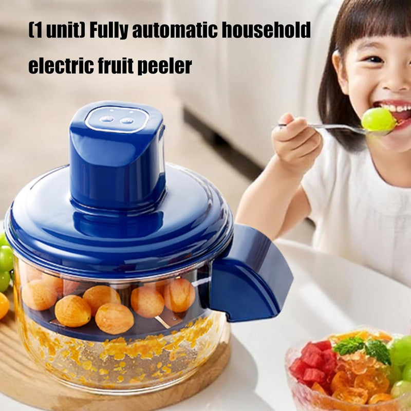 Instant Fruit & Veggie Dicer – One-Touch Manual Slicer for Salad & Grapes